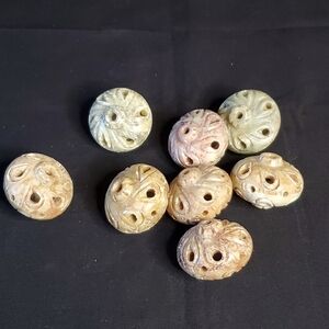Large Soapstone Beads